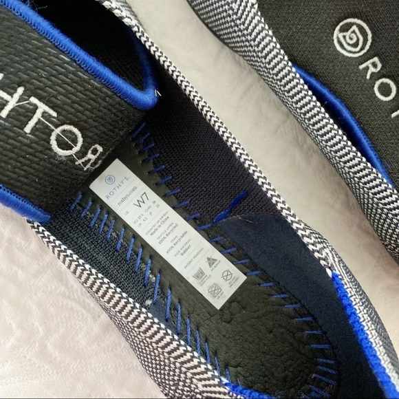 Rothy’s Grey Birdseye Rounded-Toe Flats (Sz 7) - Picture 8 of 9